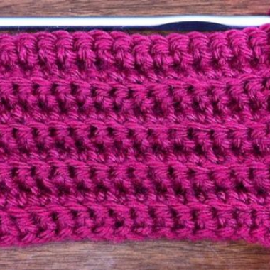 Gosta petlja / single crochet stitch